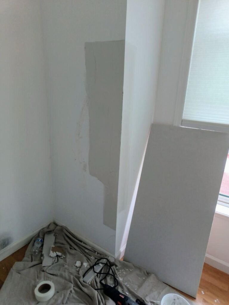 Midway drywall patch