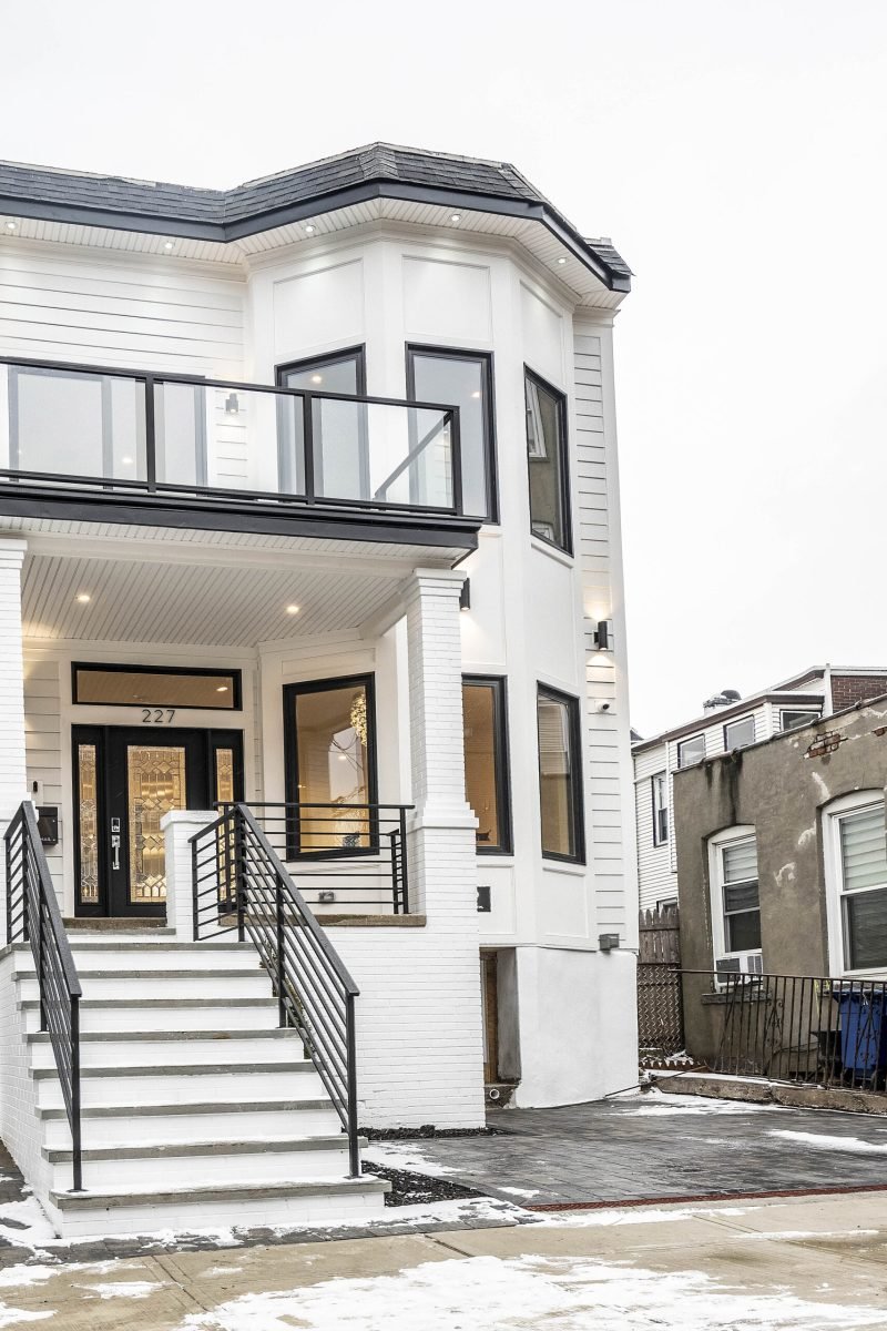 Finished exterior photo in Hoboken NJ